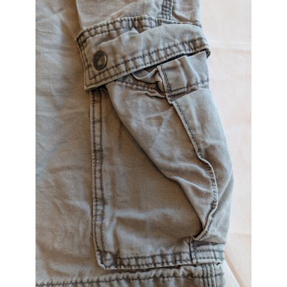 Carhartt Relaxed Fit Cargo Utility Work Shorts Size 32 Gray - Picture 2 of 8